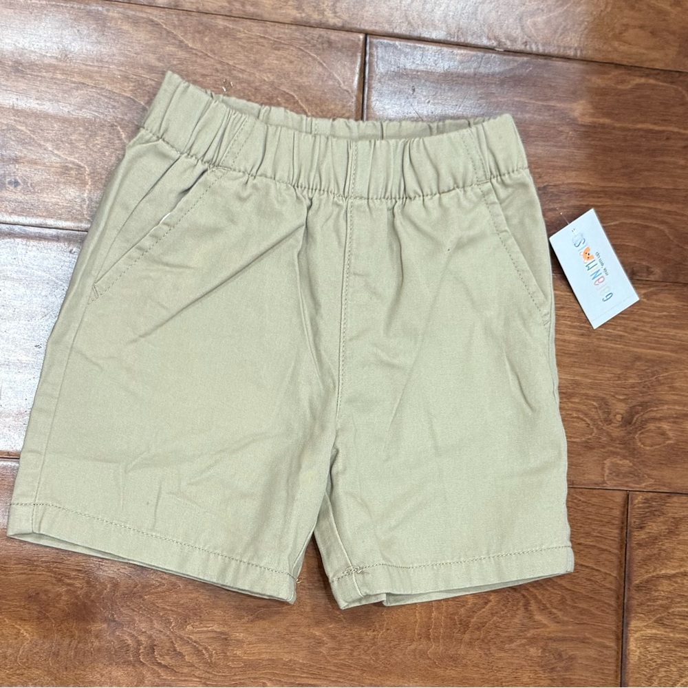 NWT Size 2T Garanimals Woven Tan Shorts